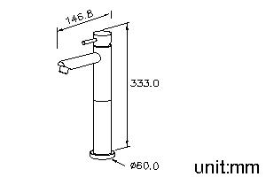 Basin Faucet (Extra-Length Type) thumbnail 2
