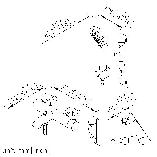 Bath/Shower Mixer thumbnail 2