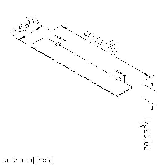 Shelf (600mm) thumbnail 2