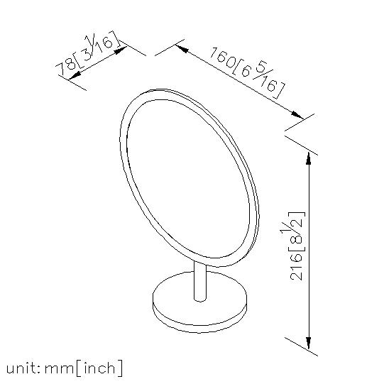 Freestanding Swivel Mirror thumbnail 2