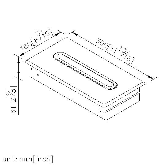 Tissue Dispenser (Stainless Steel) thumbnail 2