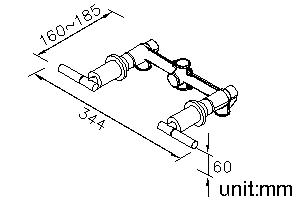 Two-Lever Valve (Upward Outlet) thumbnail 2