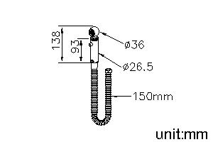 Sprayer (White) W/Hose thumbnail 2