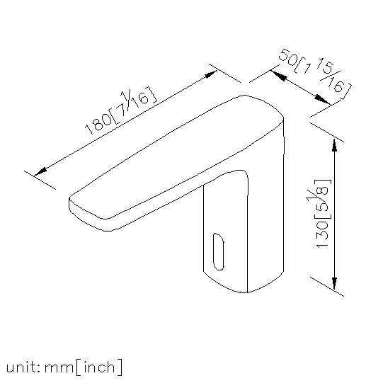 Electronic Basin Sensor Mixer W/Mixing Valve (DC) thumbnail 2