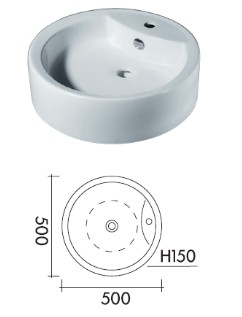 Lavatory Basin - Round  