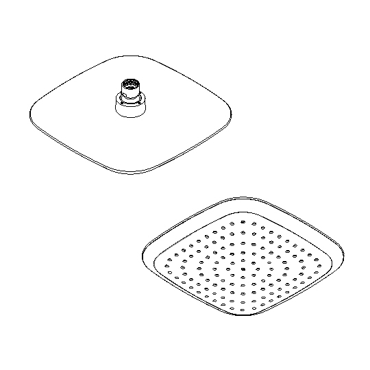 Showerhead (Plastic)