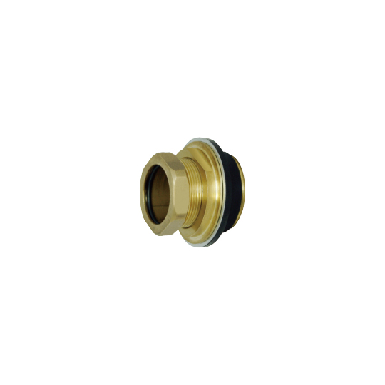 Brass Closet Spud 1 1/4” x 1 1/4”