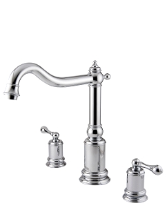 Two-Handle Basin Faucet (Swivel Spout)