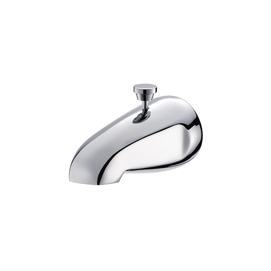 3/4"Brass Diverter Spout W/ 3/4"X1/2" Brass Bushing
