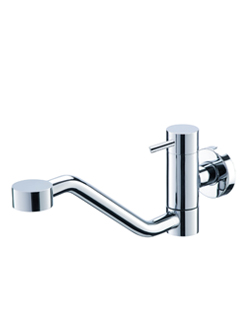 Kitchen Faucet W/Handle (Wall-Mounted/Cold Only)