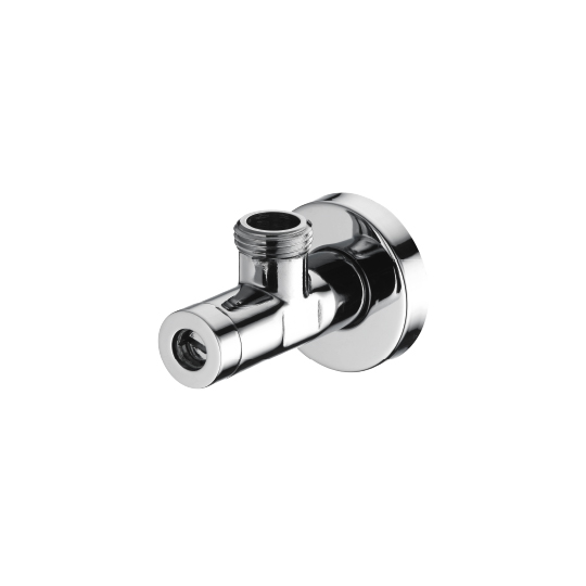 Angle Stop 1/2" (M) Outlet (Polish & Chrome-Plated)