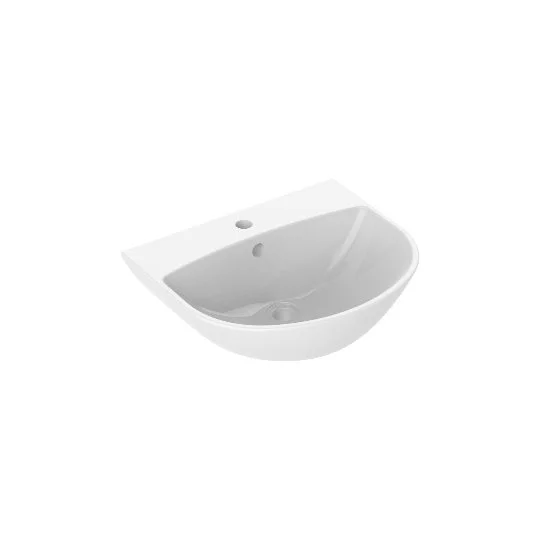 Wall-Hung Ceramic Basin With Bracket