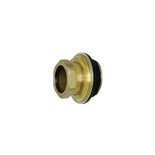 Brass Closet Spud 1 1/2” x 1-1/2”