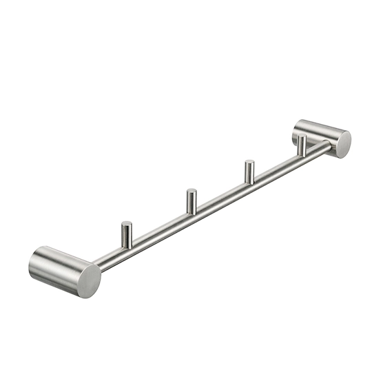 Robe Hook (Four Hooks) (Stainless Steel)