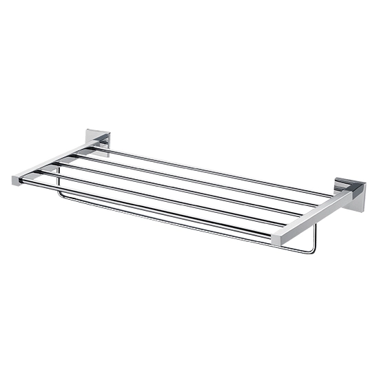 Bath Towel Rack W/Rail (600mm)