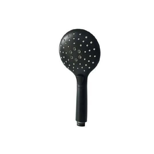 Hand Shower (Plastic)(Three Sprays)(Black)