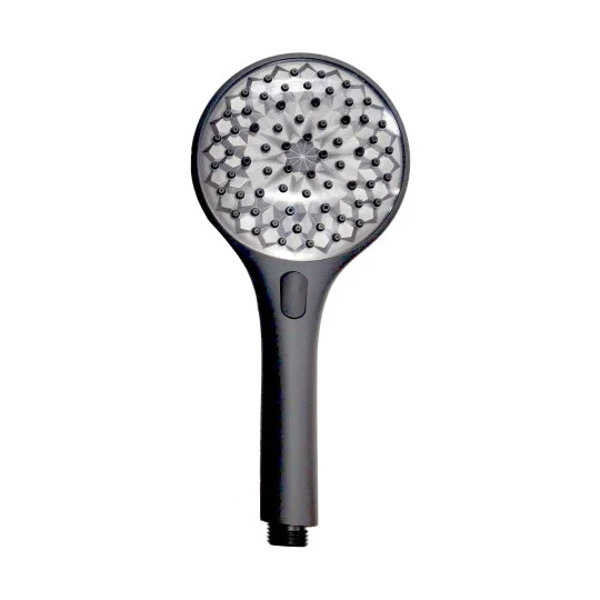 Hand Shower (Plastic)(Four Sprays)(Black)