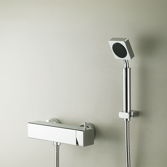 Shower Mixer W/Hand Shower & Hose & Wall Bracket thumbnail 3