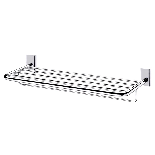 Bath Towel Rack W/Rail (600mm)