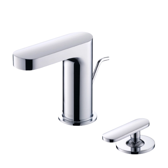 Single-Handle Basin Faucet W/Lift Rod